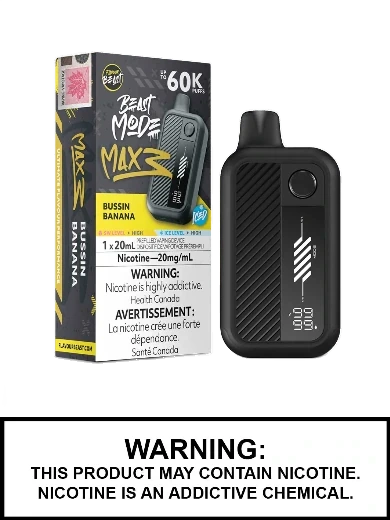 Flavour Beast Beast Mode Max 3 — Bussin' Banana