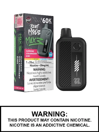 Flavour Beast Beast Mode Max 3 — Supreme Strawberry Kiwi