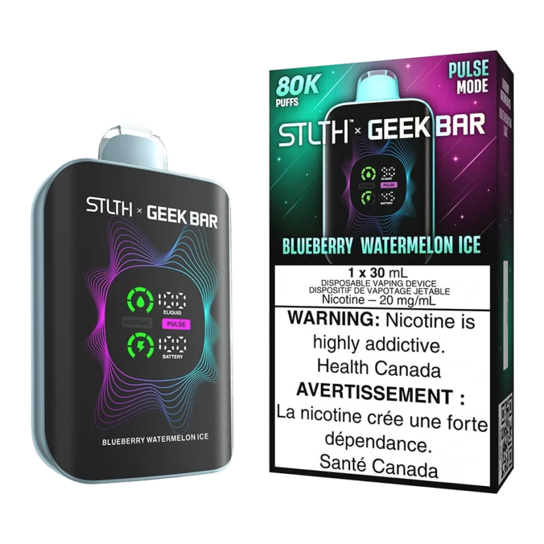 STLTH × Geek Bar 80K — Blueberry Watermelon Ice