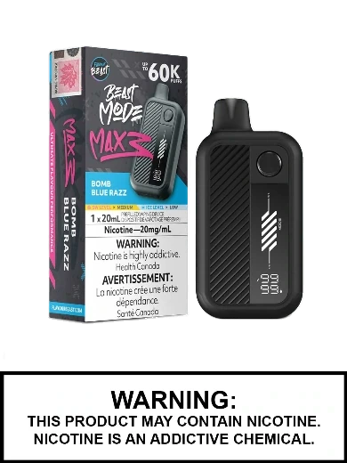 Flavour Beast Beast Mode Max 3 — Bomb Blue Razz