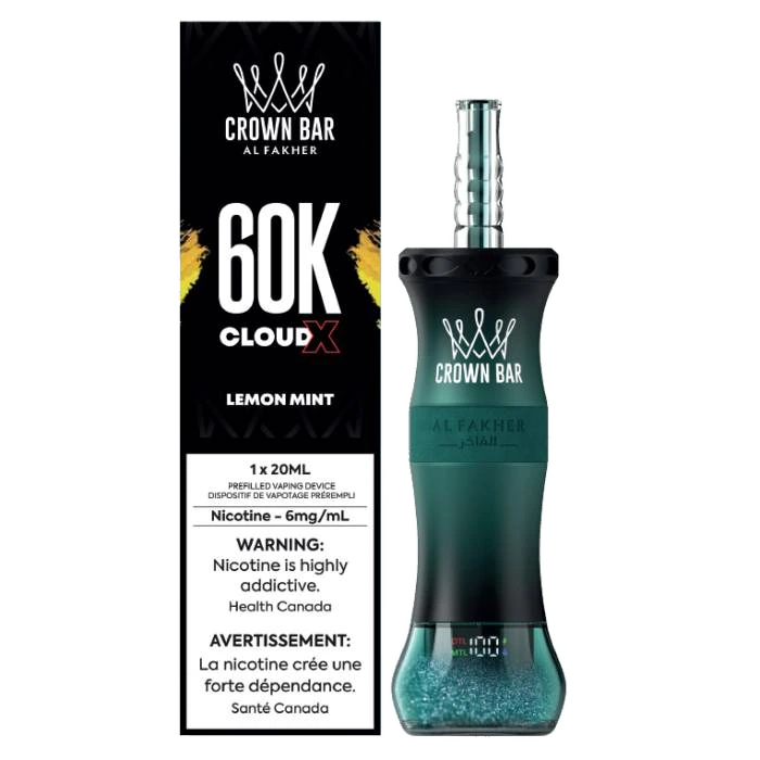 Crown Bar Cloud X 60K - Lemon Mint