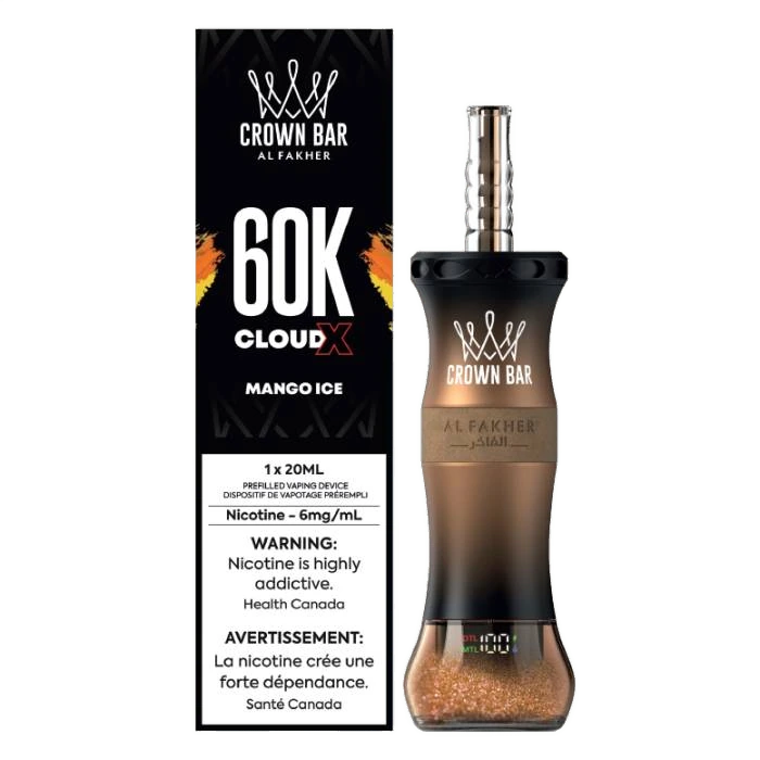 Crown Bar Cloud X 60K - Mango Ice