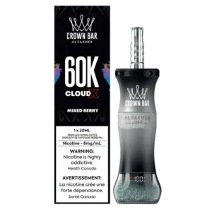 Crown Bar Cloud X 60K - Mixed Berry