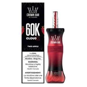Crown Bar Cloud X 60K - Two Apple