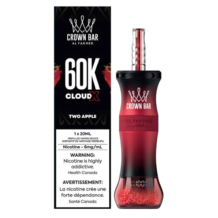Crown Bar Cloud X 60K - Two Apple