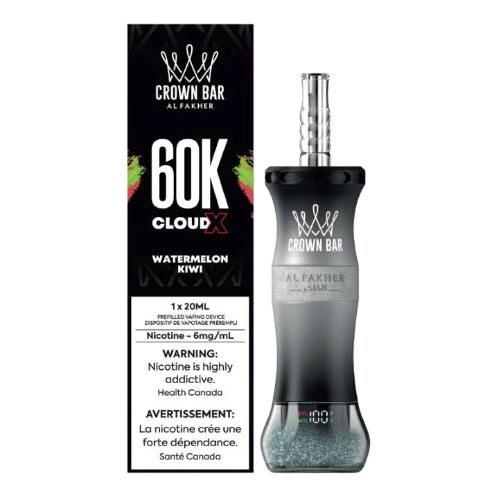 Crown Bar Cloud X 60K - Watermelon Kiwi