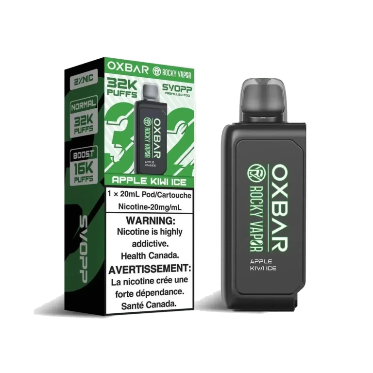 Oxbar Svopp 32K Pod — Apple Kiwi Ice