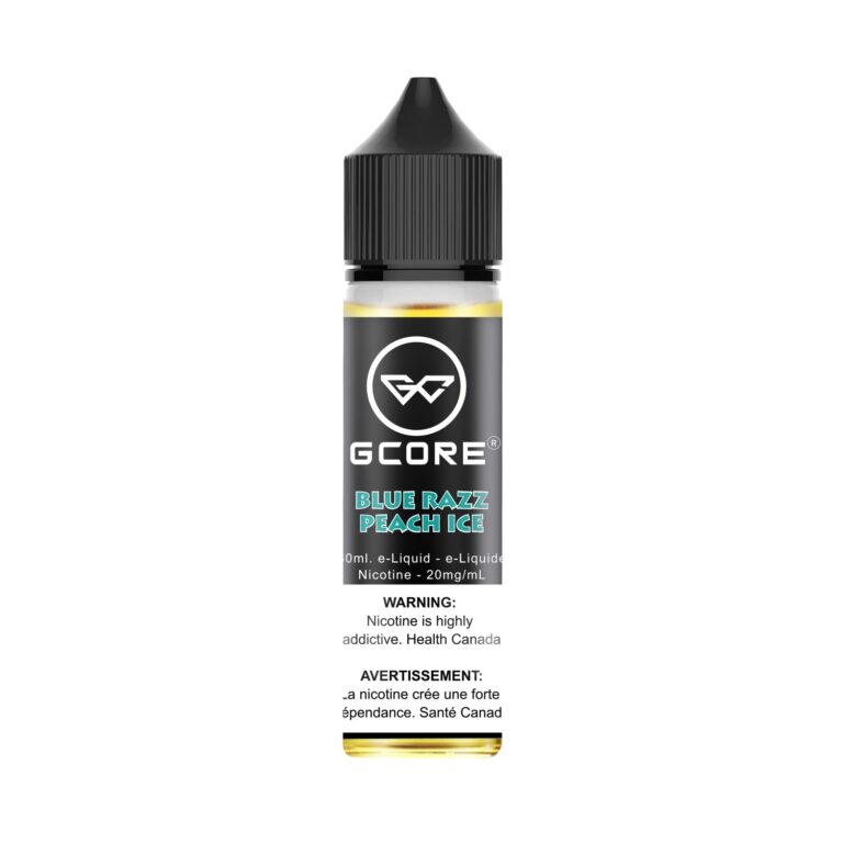 GCore Salt 60mL - Blue Razz Peach Ice - 20mg