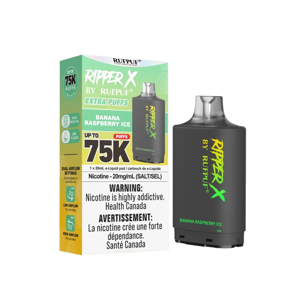 Ripper X 75K — Banana Raspberry Ice