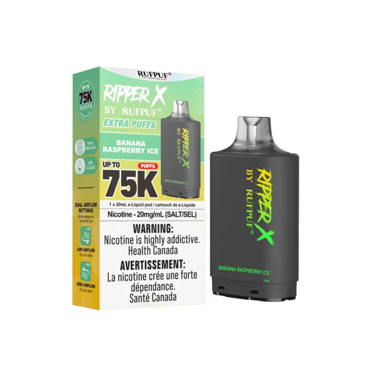 Ripper X 75K — Banana Raspberry Ice
