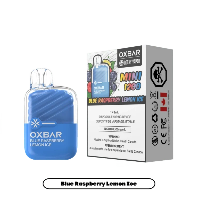 OXBAR Mini 1200 — Blue Razz Lemon Ice