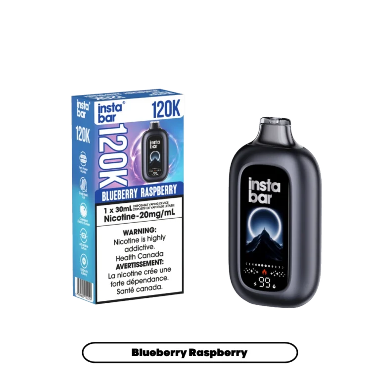 Insta Bar 120K — Blueberry Raspberry