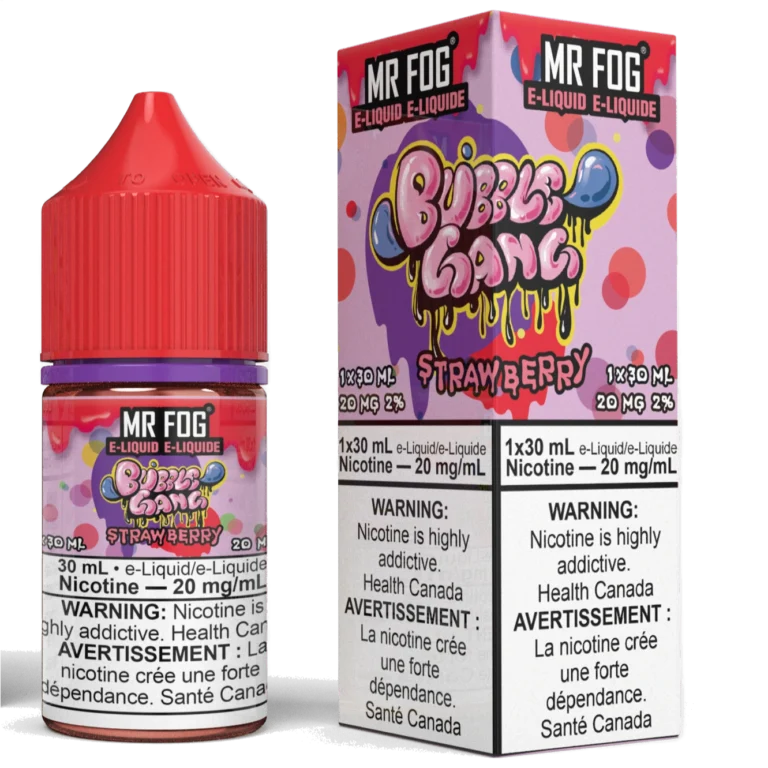 Mr. Fog Bubble Gang 30mL — Strawberry