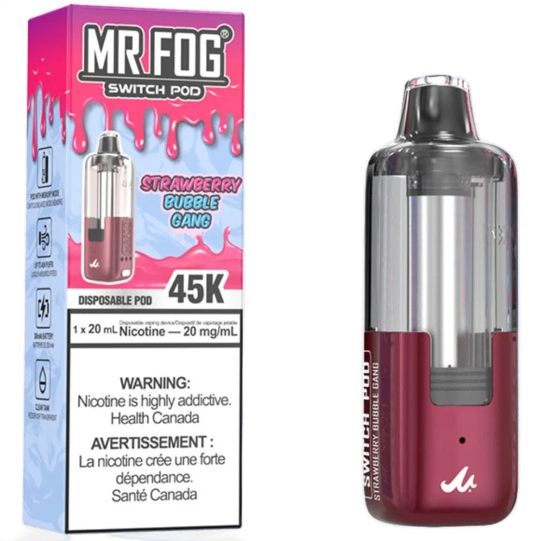 Mr. Fog Switch Pod — Strawberry Bubble Gang