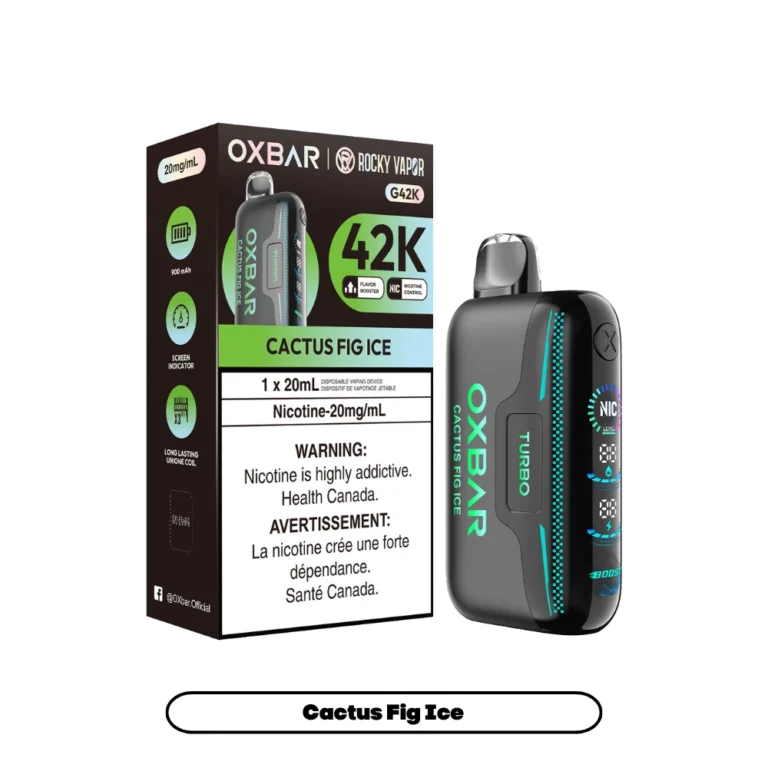 OXBAR 42K — Cactus Fig Ice