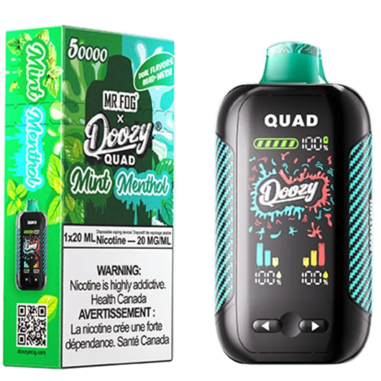 Mr. Fog Doozy Quad — Mint + Menthol