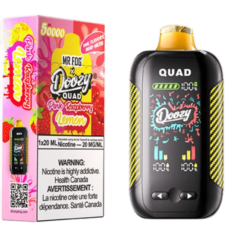Mr. Fog Doozy Quad — Pink Lemon + Raspberry Lemon