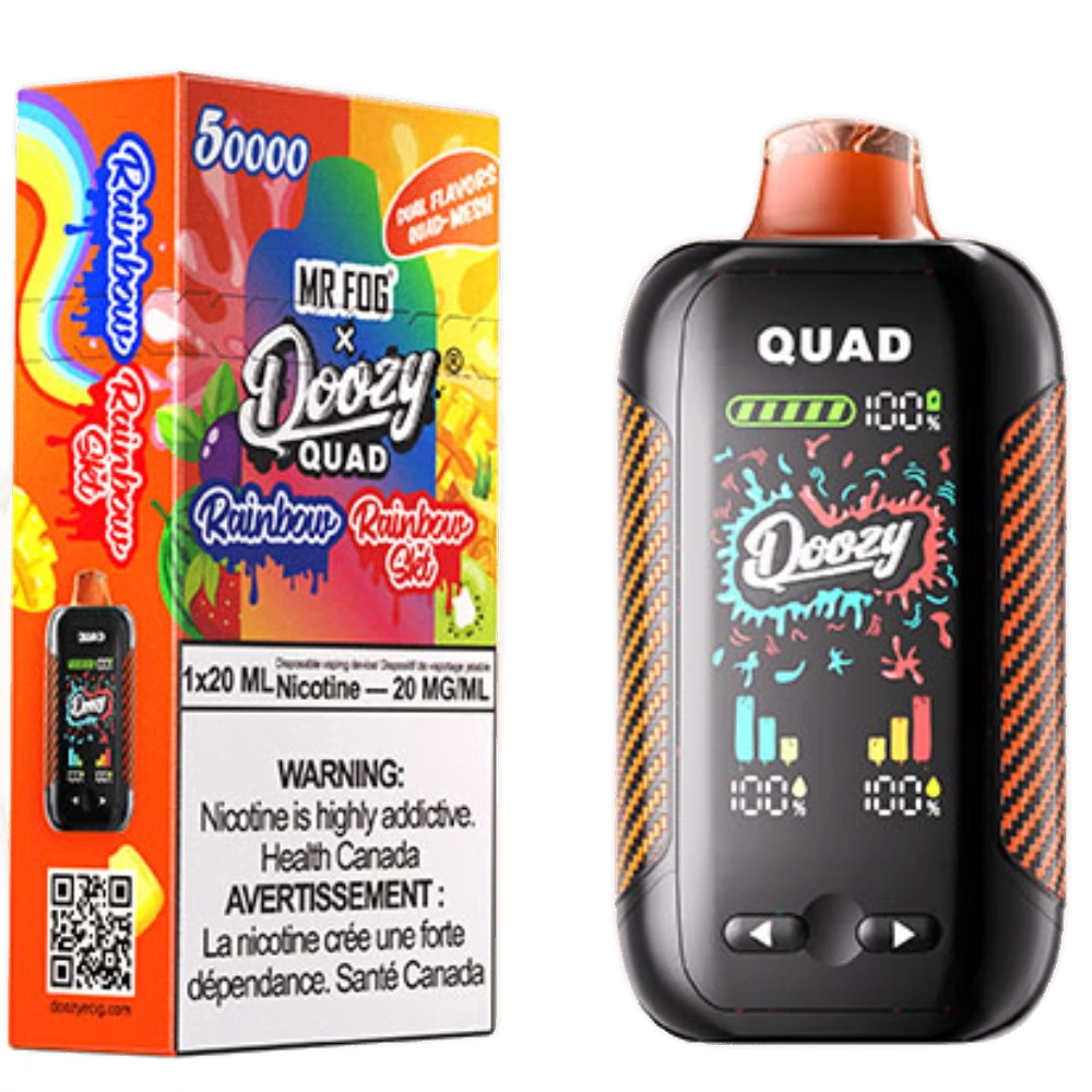 Mr. Fog Doozy Quad — Rainbow + Rainbow SKT