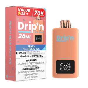Drip'n 70K 26ml โ Peach Blue Razz Ice