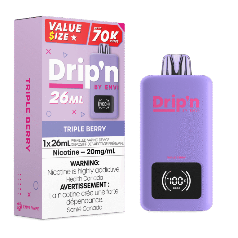 Drip'n 70K 26ml — Triple Berry