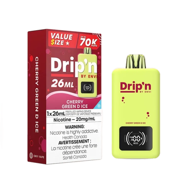 Drip'n 70K 26ml — Cherry Green D Ice