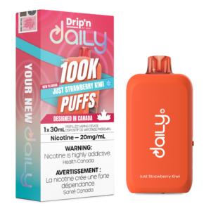 Drip'n Daily 100K โ Just Strawberry Kiwi