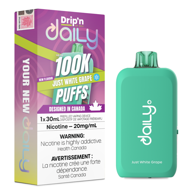 Drip'n Daily 100K — Just White Grape
