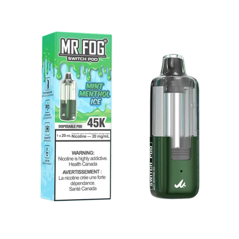 Mr. Fog Switch Pod — Mint Menthol Ice