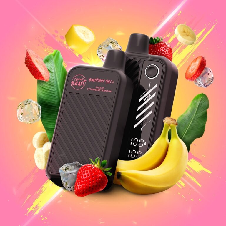 Flavour Beast Beast Mode Max 2 — Str8 Up Strawberry Banana