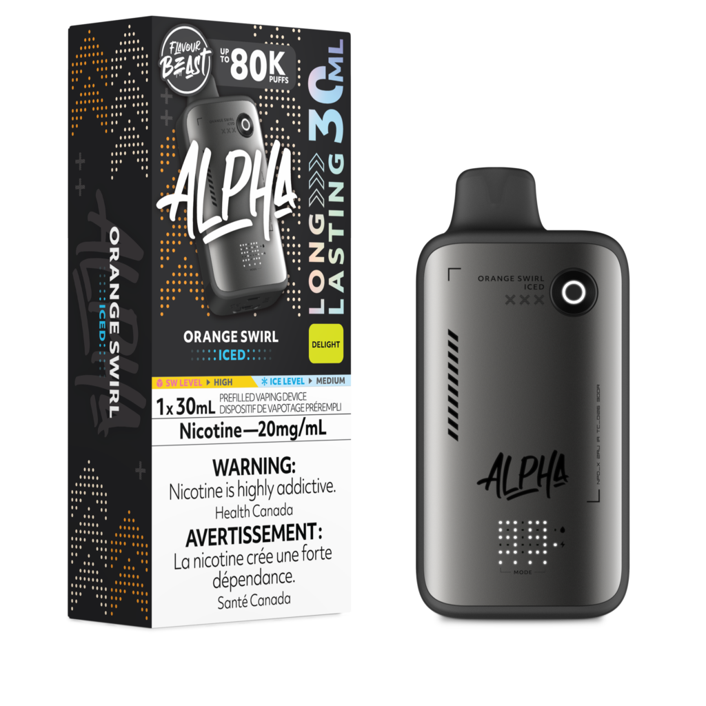 Flavour Beast Alpha 80K — Orange Swirl Iced