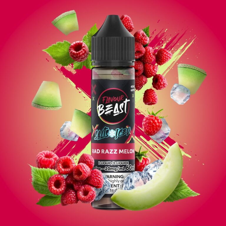 Flavour Beast Salts 30mL — Rad Razz Melon Iced - 20mg