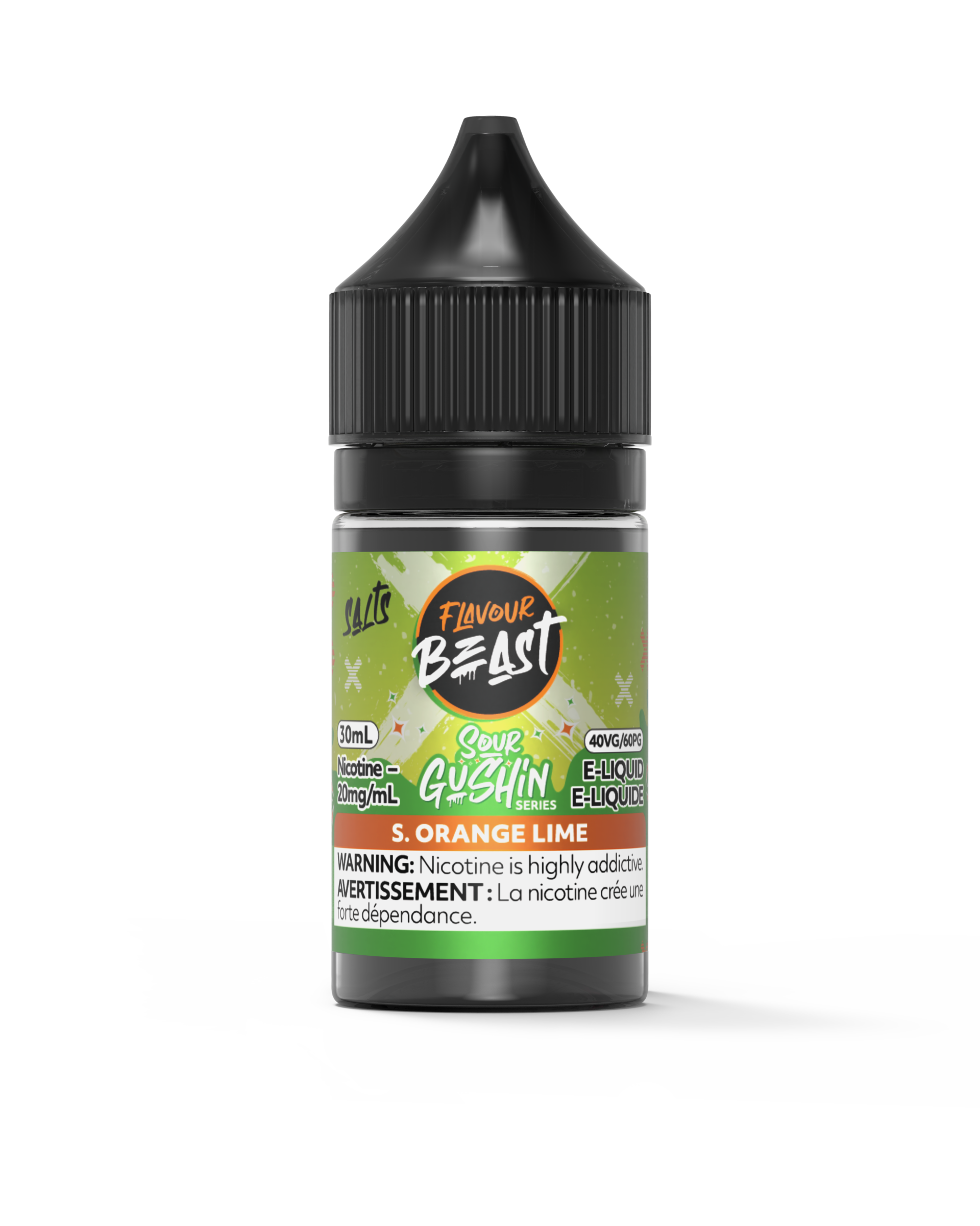 Flavour Beast Sour Gushin 30mL — Orange Lime