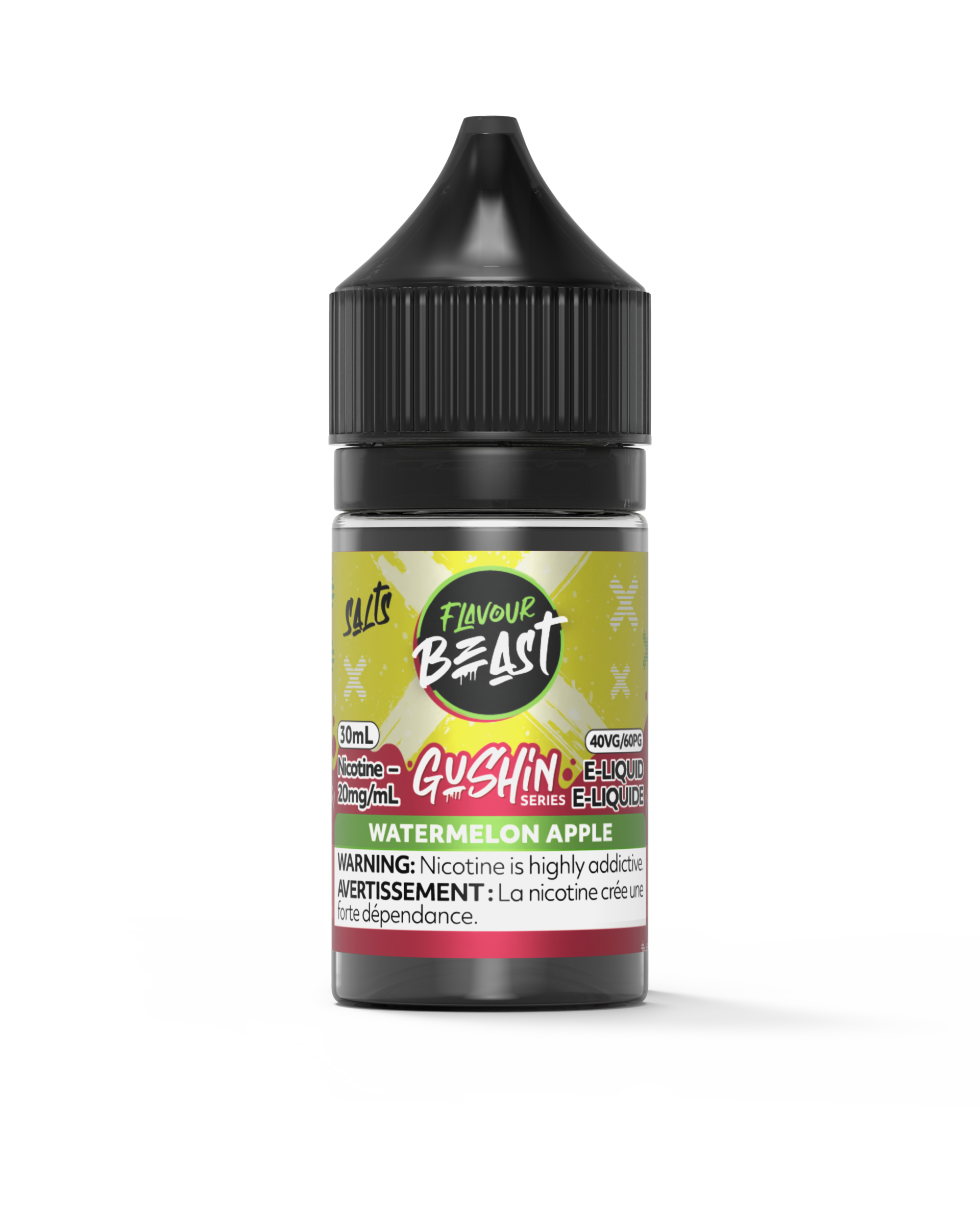 Gushin E-Liquid — Watermelon Apple
