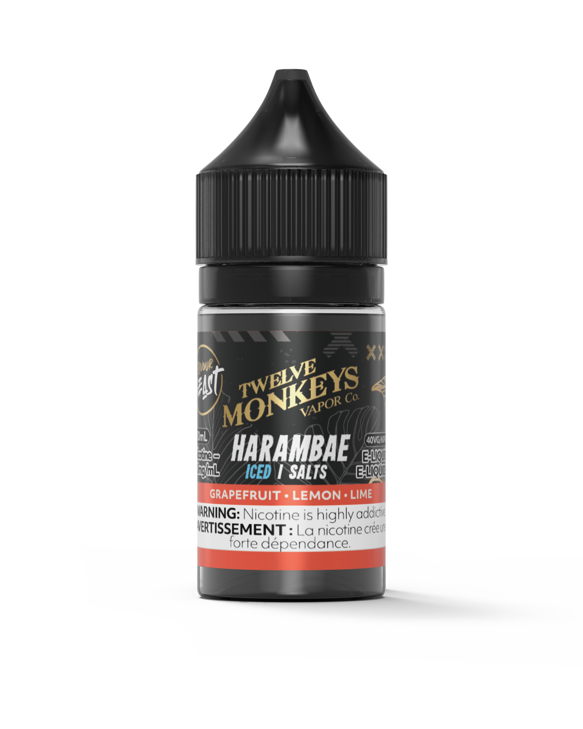 FB × 12 Monkeys E-Liquid — Harambae