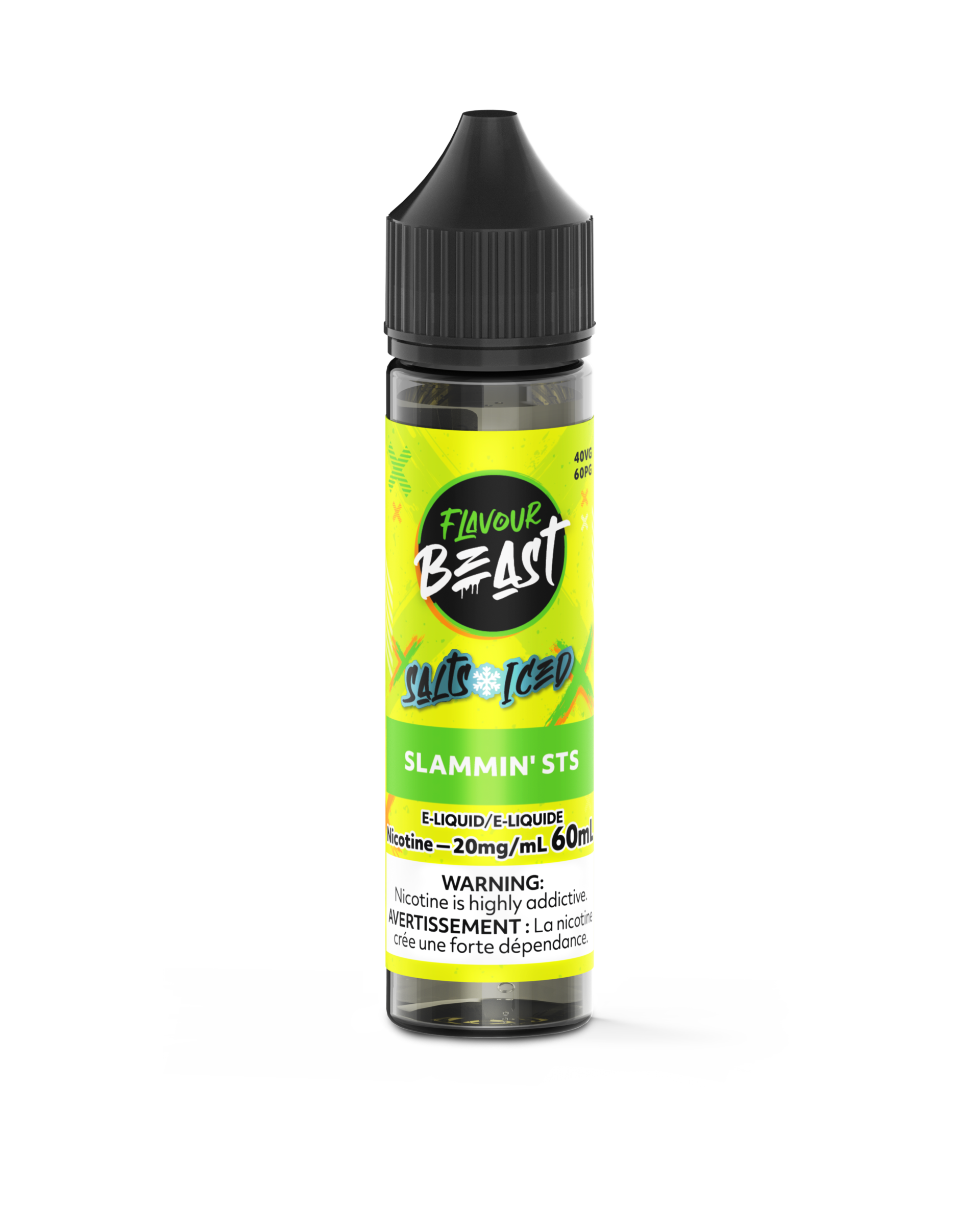 Flavour Beast Salts 60mL — Slammin' STS Iced - 20mg