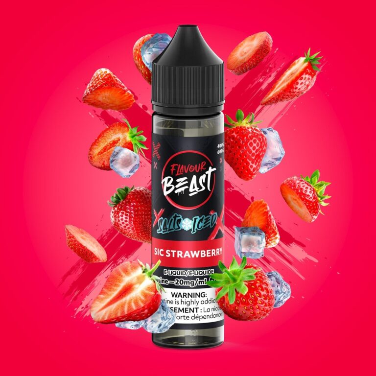 Flavour Beast Salts 30mL — Sic Strawberry - 10mg