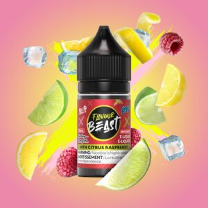 Flavour Beast Salts 30mL โ MTN Citrus Raspberry Iced - 20mg