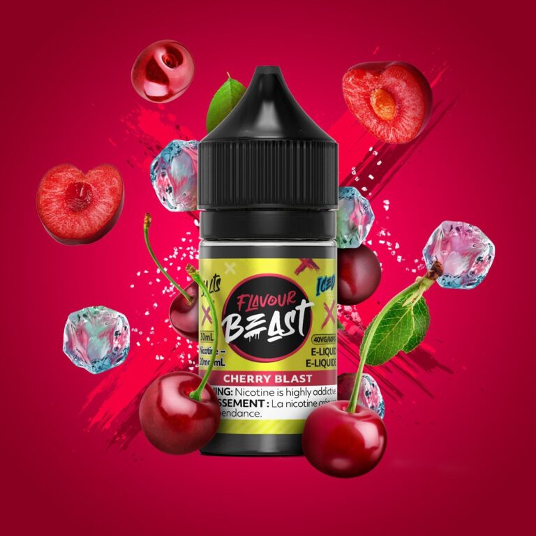 Flavour Beast Salts 30mL — Cherry Blast Iced - 20mg