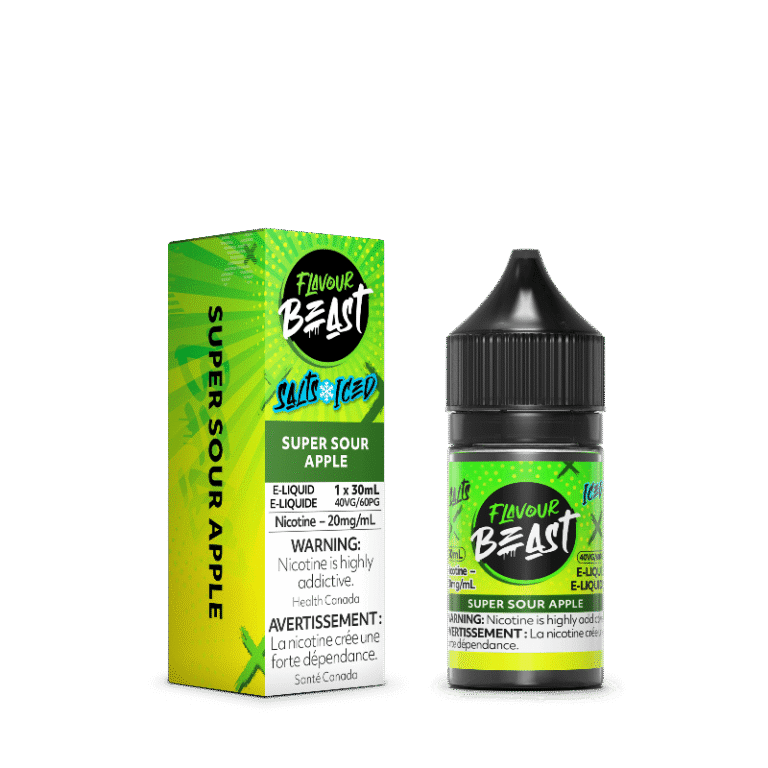Flavour Beast Salts 60mL — Super Sour Apple - 20mg