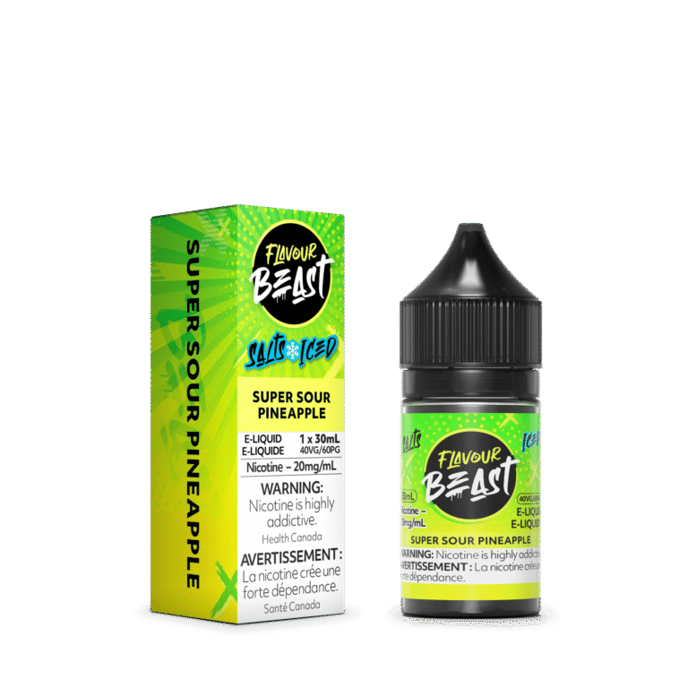 Flavour Beast Salts 60mL — Super Sour Pineapple - 20mg