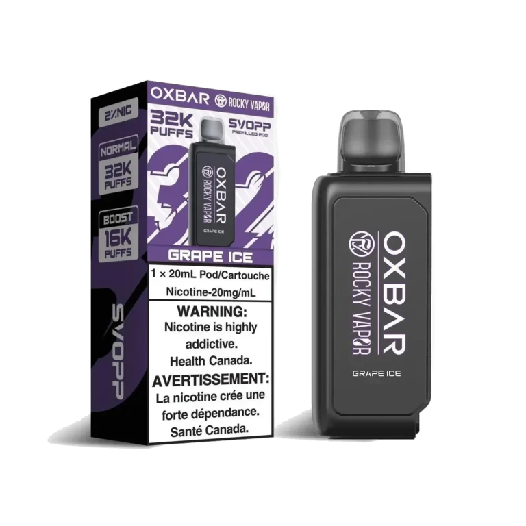 Oxbar Svopp 32K Pod — Grape Ice