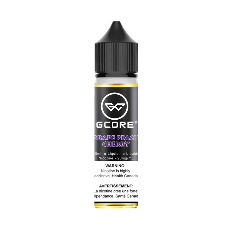 GCore Salt 60mL - Grape Peach Cherry