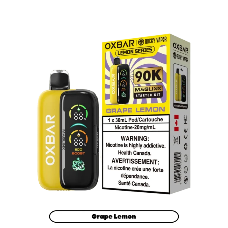 OXBAR Maglink Pod — Grape Lemon