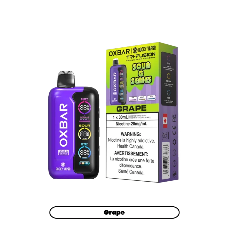 OXBAR 42K Tri Fusion — Sour G Series Grape