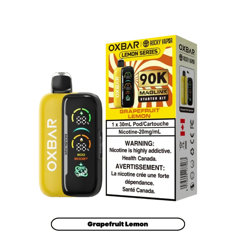 OXBAR Maglink Pod — Grapefruit Lemon