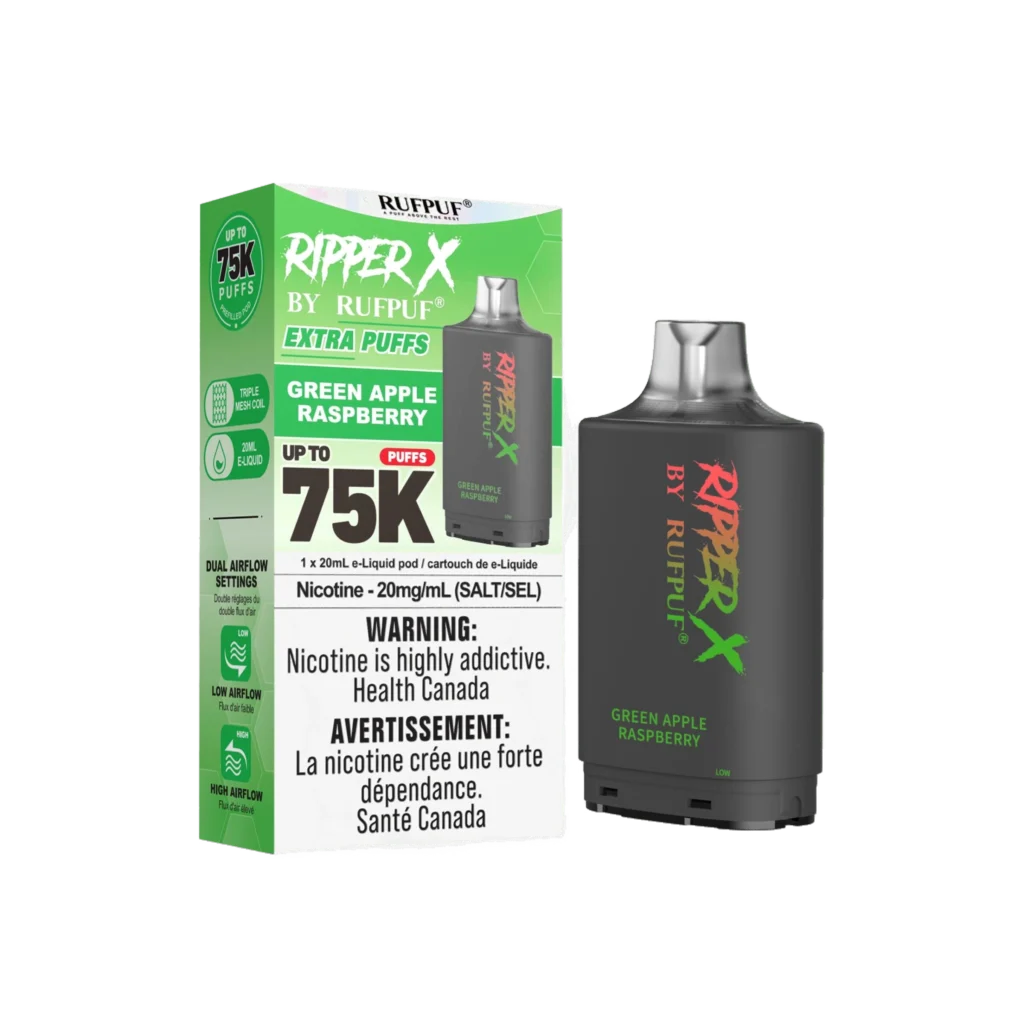 Ripper X 75K — Green Apple Raspberry