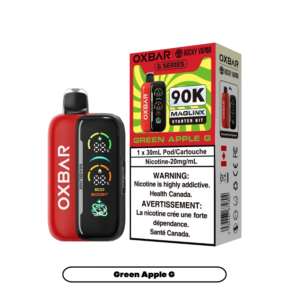 OXBAR Maglink 90K — Green Apple G