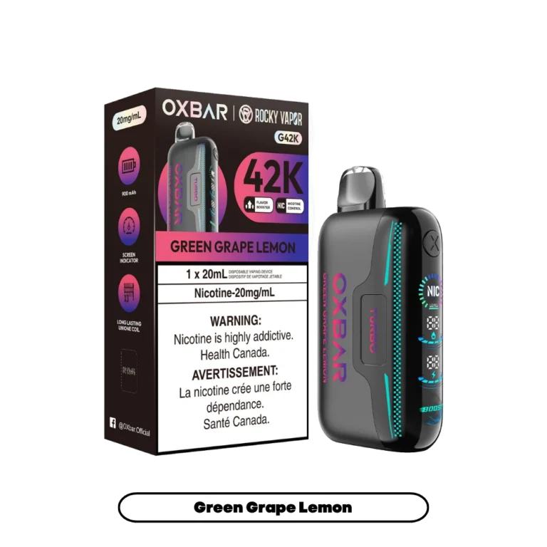 OXBAR 42K — Green Grape Lemon