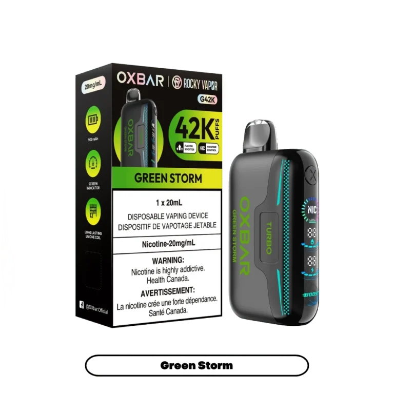 OXBAR G42K — Green Storm