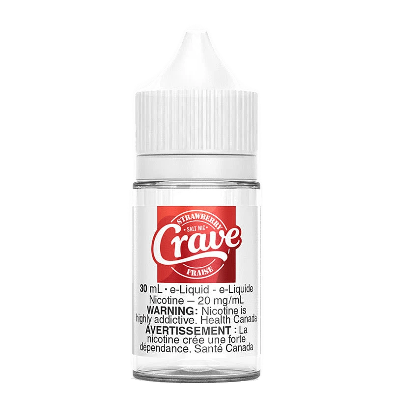 Crave Salt Nic 30mL — Strawberry - 20mg